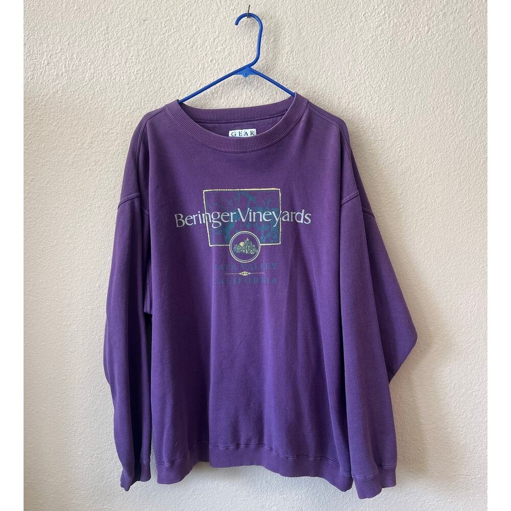 Vintage Beringer Vineyards crewneck sweatshirt size XL